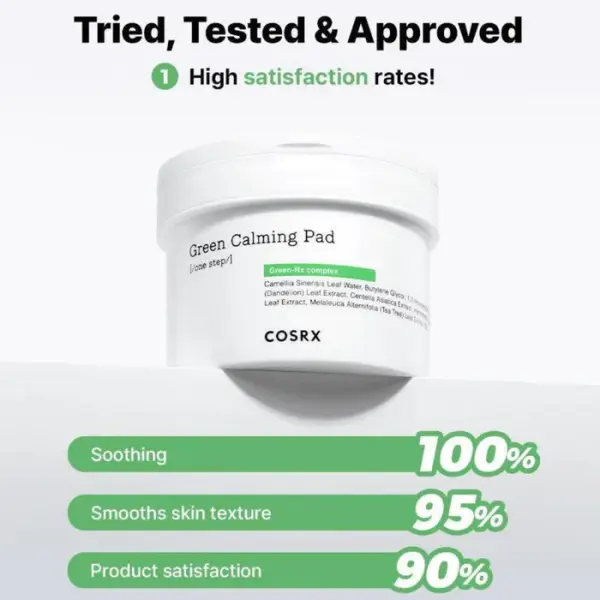 COSRX One Step Green Calming Pad