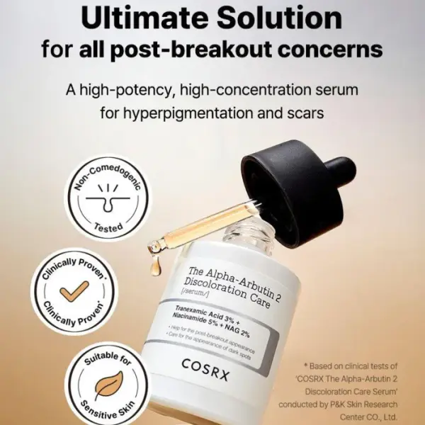 COSRX The Alpha-Arbutin 2 Discoloration Care Serum