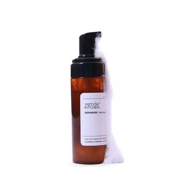 Potion Kitchen Geranium Face Foam Cleanser