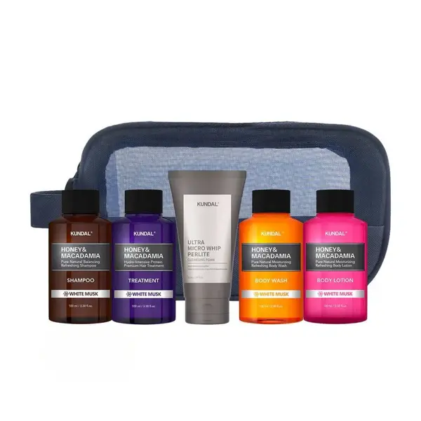 Kundal Travel Kit White Musk