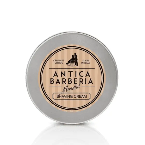 Mondial 1908 Original Citrus Solid Shaving Cream in Aluminum Jar